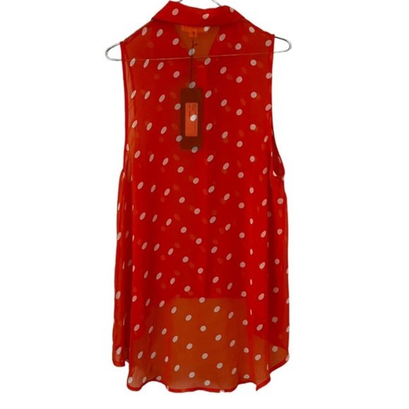 New Iris Basic Sleeveless Blouse Size Large - Picture 2 of 8